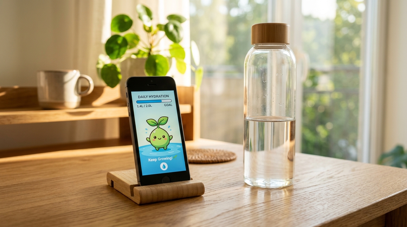 Why I Put a Virtual Water Sprout on My Desk (And Finally Hit 2L Daily)