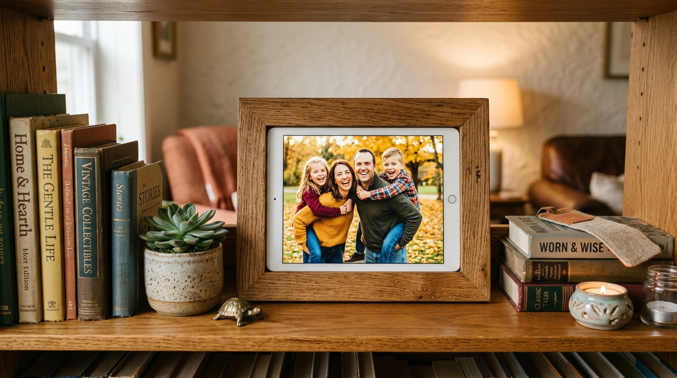 Give Your Old iPad 4 a Second Life as a Privacy-First Desk Photo Frame
