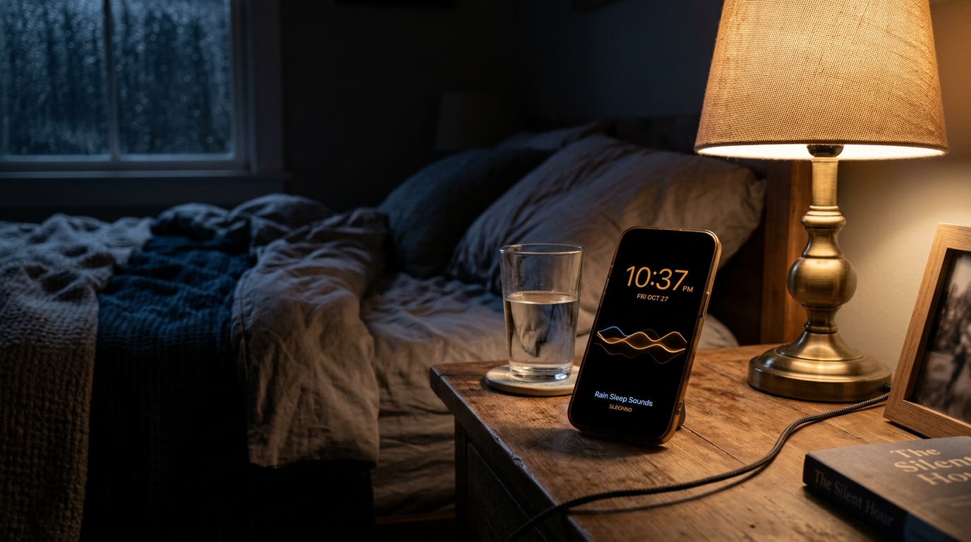 The Red-Shift Nightstand: Why I Replaced My Alarm Clock with a Zero-Blue-Light Sound Station