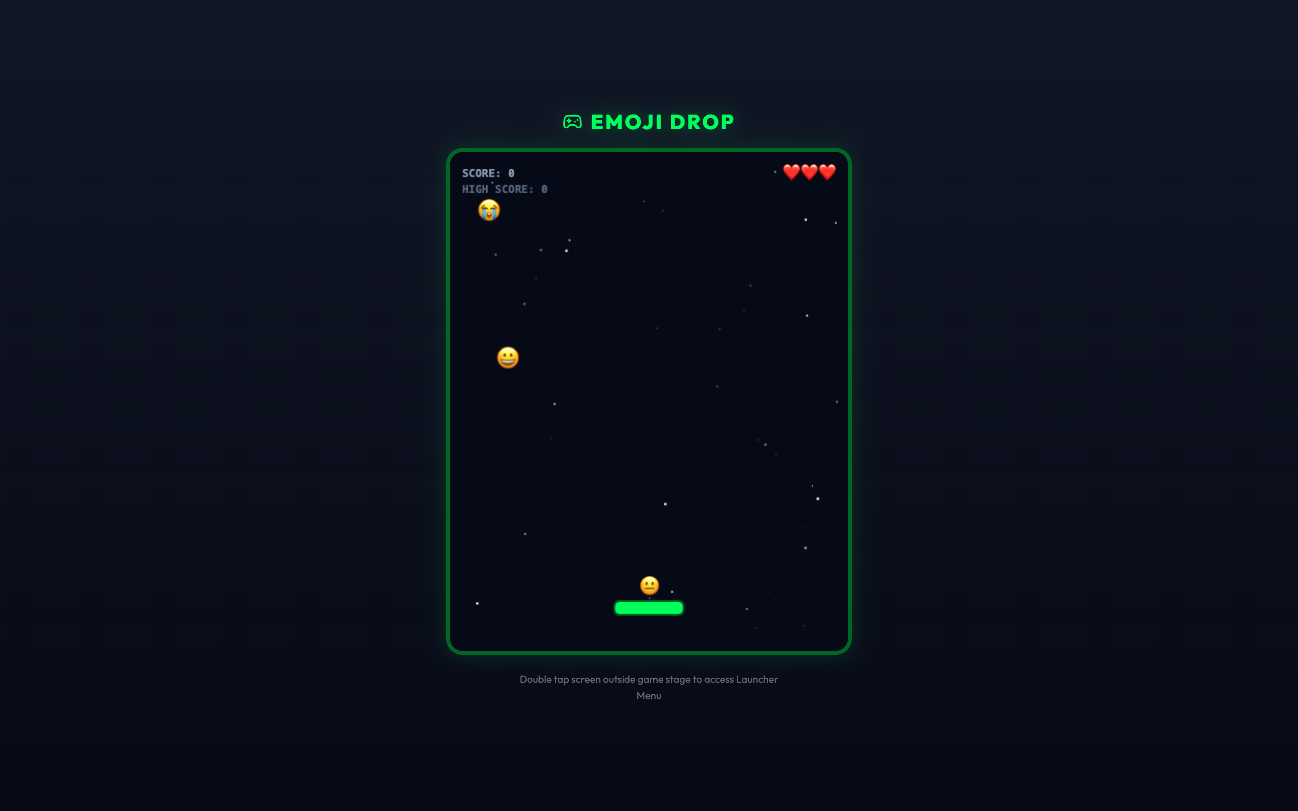 Emoji Drop Real 60 FPS Arcade Gameplay Screenshot